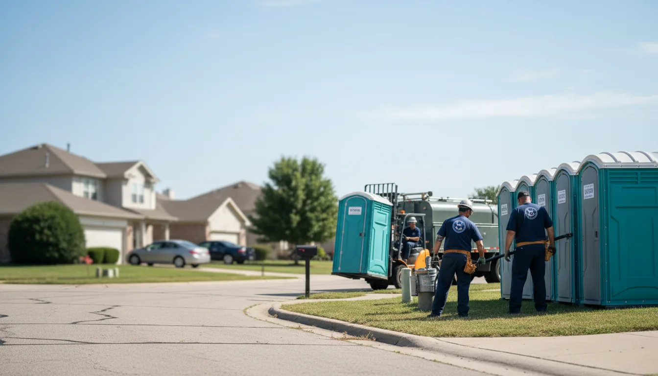 Porta Potty Rental in Blue Mountain, MS near me
